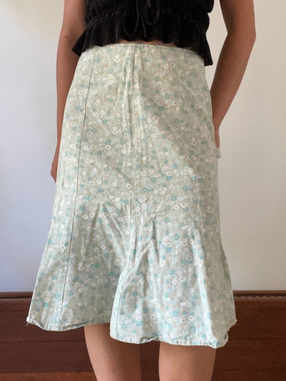 edc by esprit Floral A-Line Skirt Cottagecore Fairy